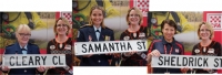 Volunteers honoured by road naming