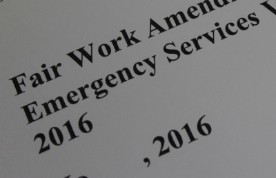 The Federal Government’s Volunteer Protection Amendments to the Fair Work Act